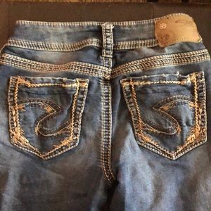 Silver Jeans Suki Mid pencil skinny